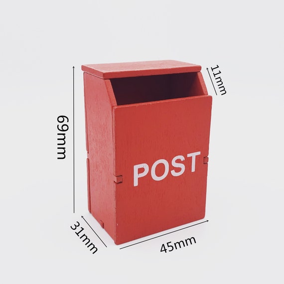 Toy post online box plastic