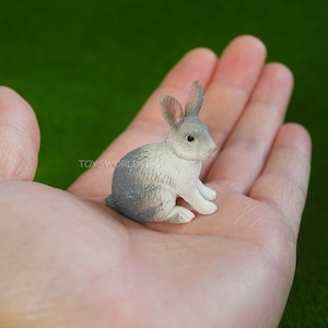 1/6 Scale Rabbit Mini Model Figurine For 12 in Action Figure Doll Diorama