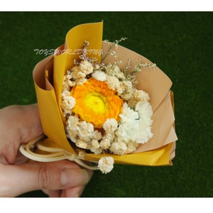 1/6 skala Mini Blumenstrauß Blumen Modell handgemachtes Spielzeug für Puppe Diorama