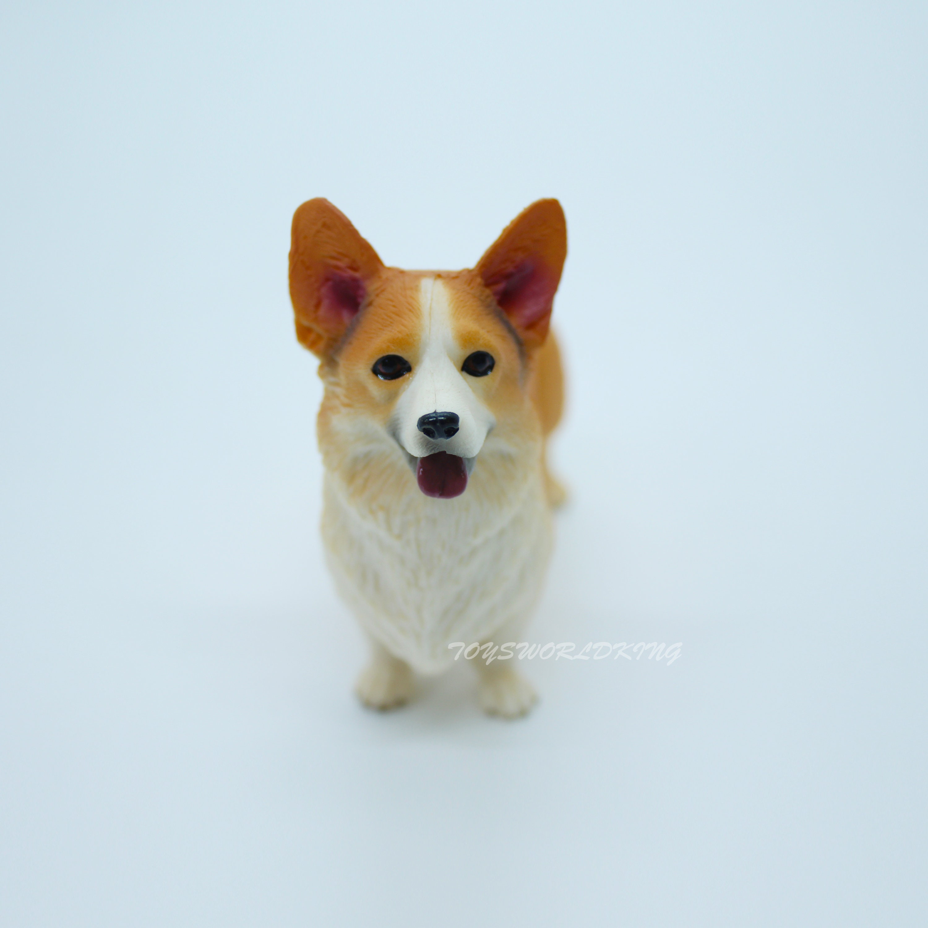 Xmmos 1/6 Corgi Running Dogs Miniature Animal Model Toys Resin