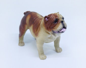 1/6 Scale British Bulldog Dog Model Figurine For 12"in Action Figure Toy Soldier Doll