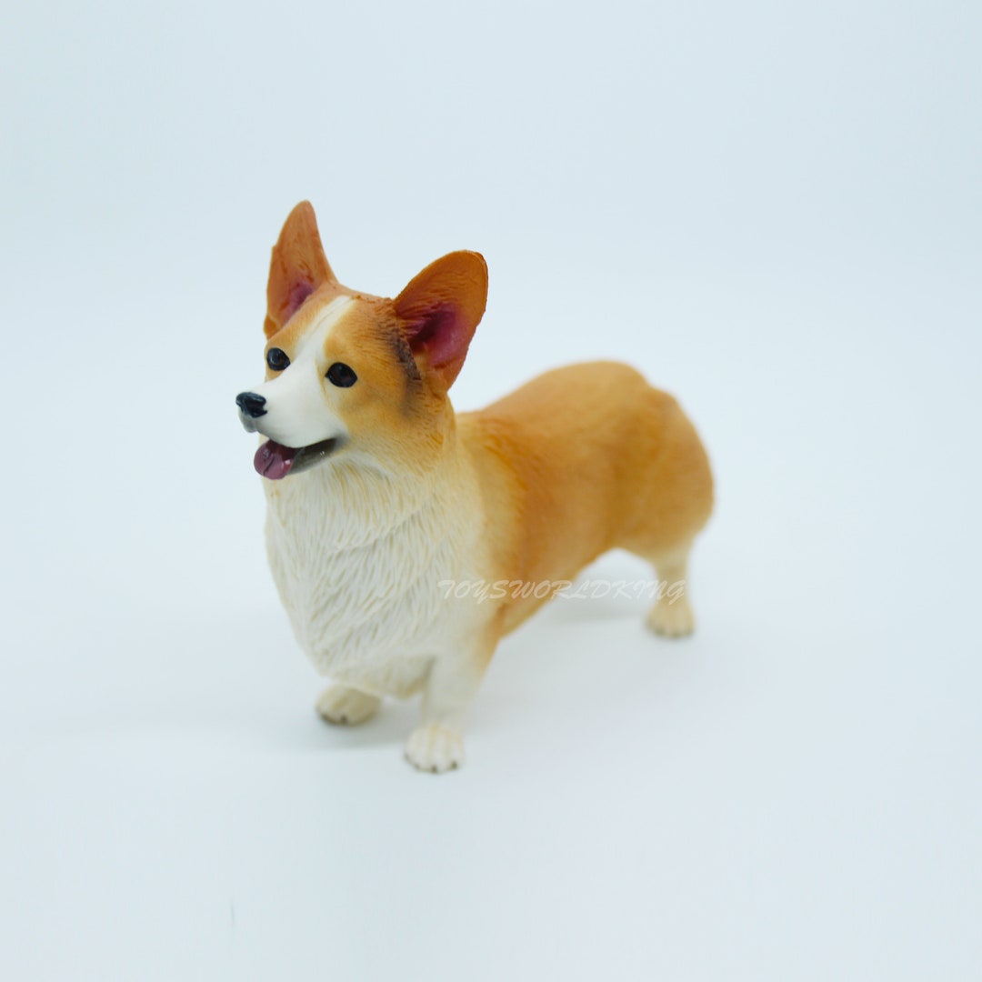 1 6 Scale Corgi Dog Model Figurine Toy for 12in Action Figure Doll
