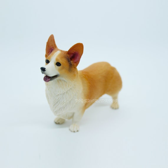 1/6 Scale Corgi Dog Model Figurine Toy for 12in Action Figure Doll