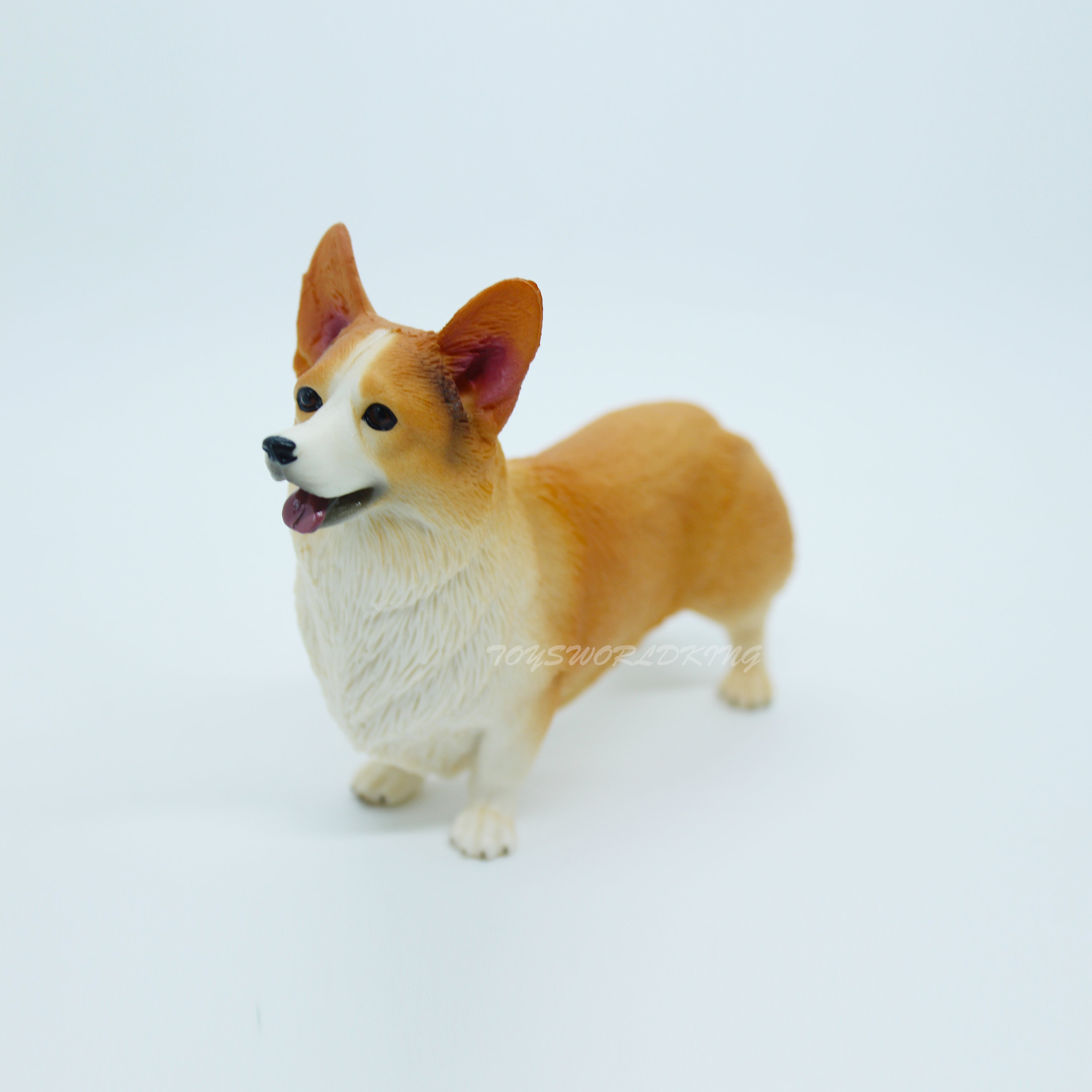 Plastic Welsh Corgi Dog 2 inches long - F1676 B63 - Collectible Wildlife  Gifts