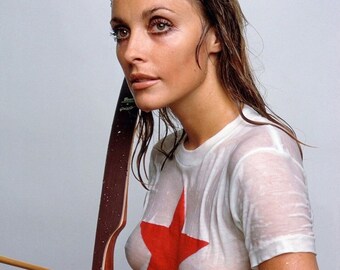 Red Star Sharon Tate Inspired Short-sleeve Unisex T-shirt -