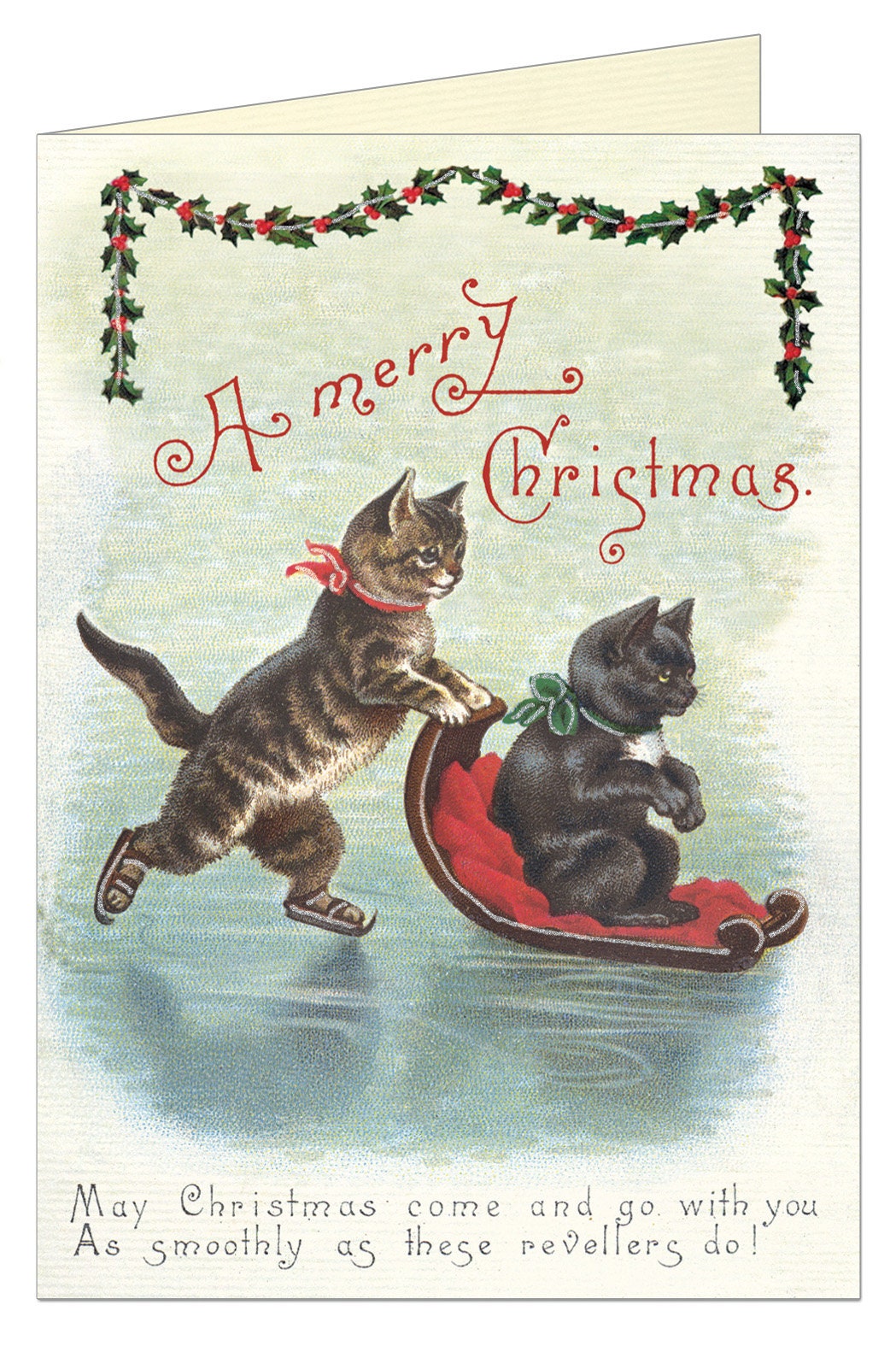 Cavallini Christmas Card
