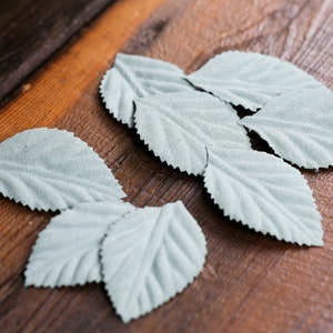 10 feuilles de papier vert pastel pour embellissements, fabrication de cartes de mariage, 4,5 cm