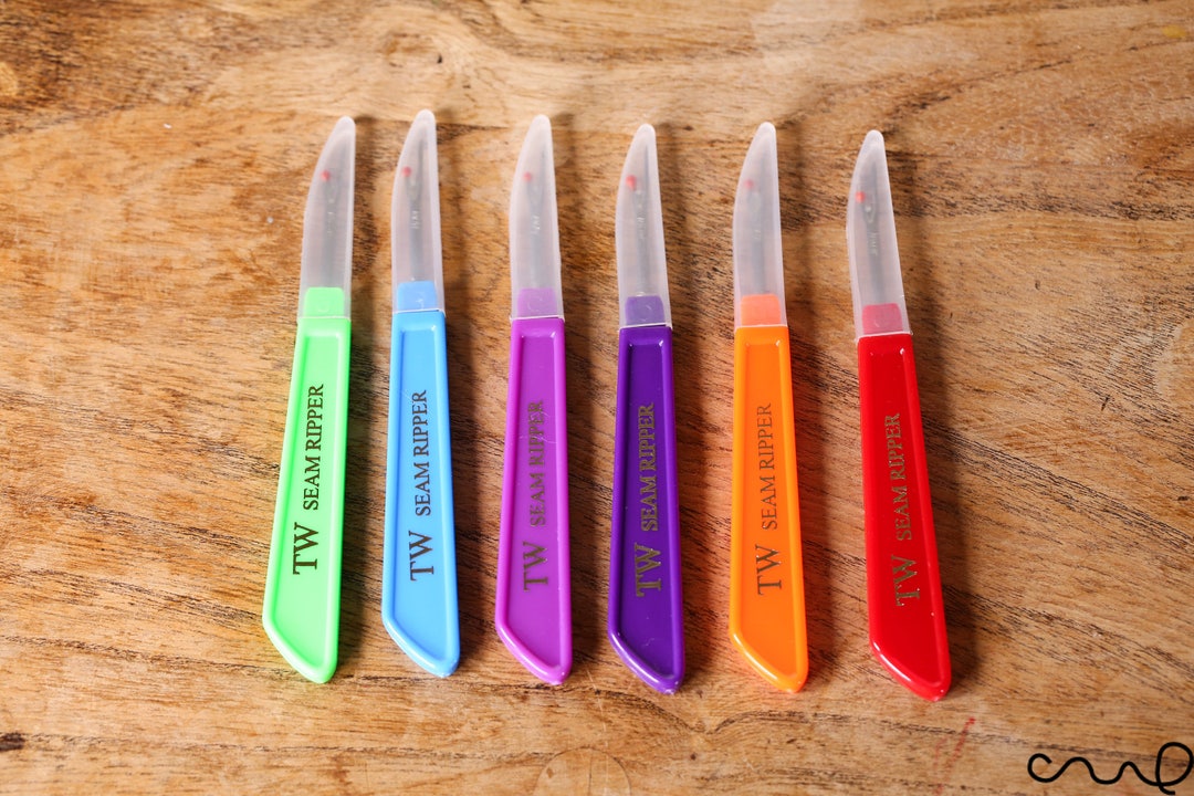 TW Colourful Seam Rippers Japan Made Sewing Tool Stitch Thread Unpicker ...