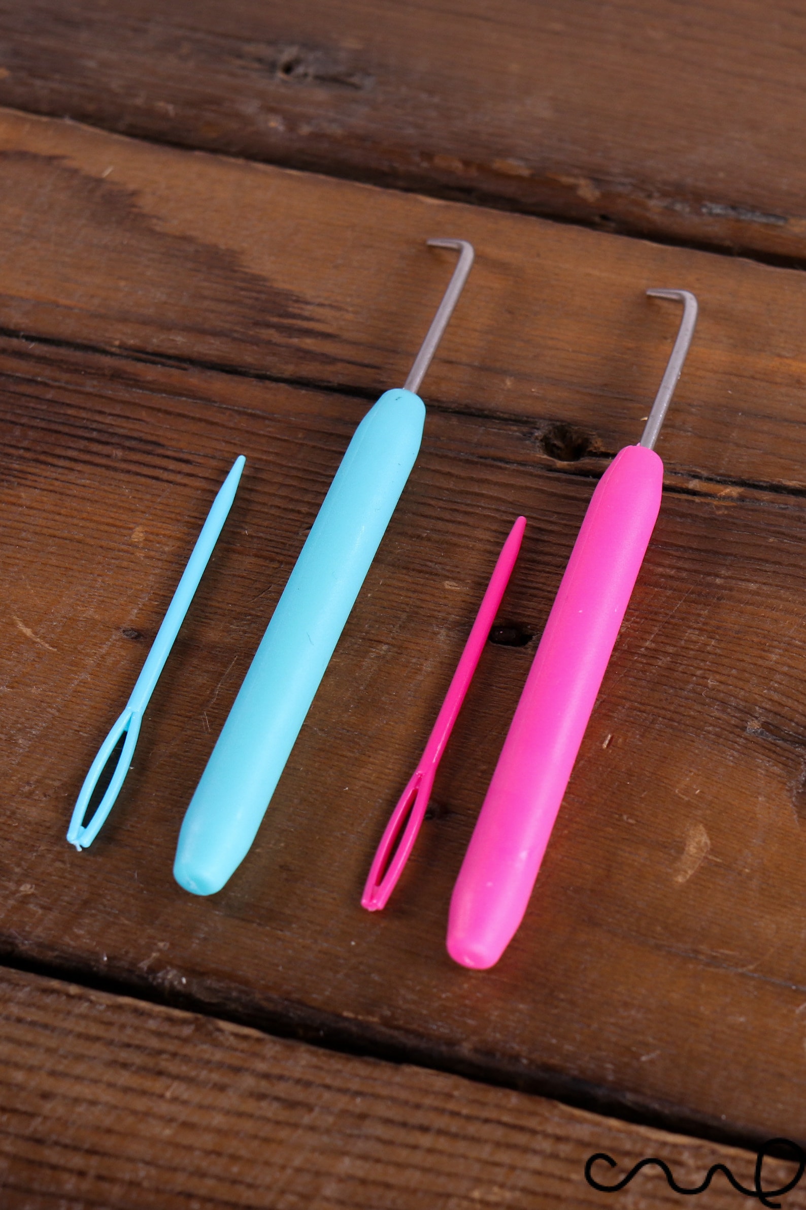 Set of Knitting Loom Hook with Needle Loom Pick and Yarn Etsy