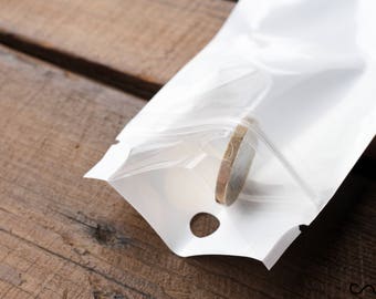Clear Front Zip Bags with Hang Hole – Jewellery & Craft Packaging