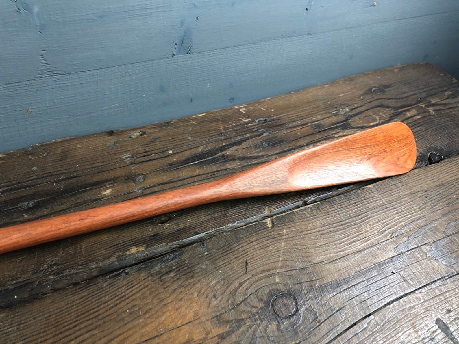 Handmade Natural Extra Long Dark Wooden Shoe Horn High Quality Etsy