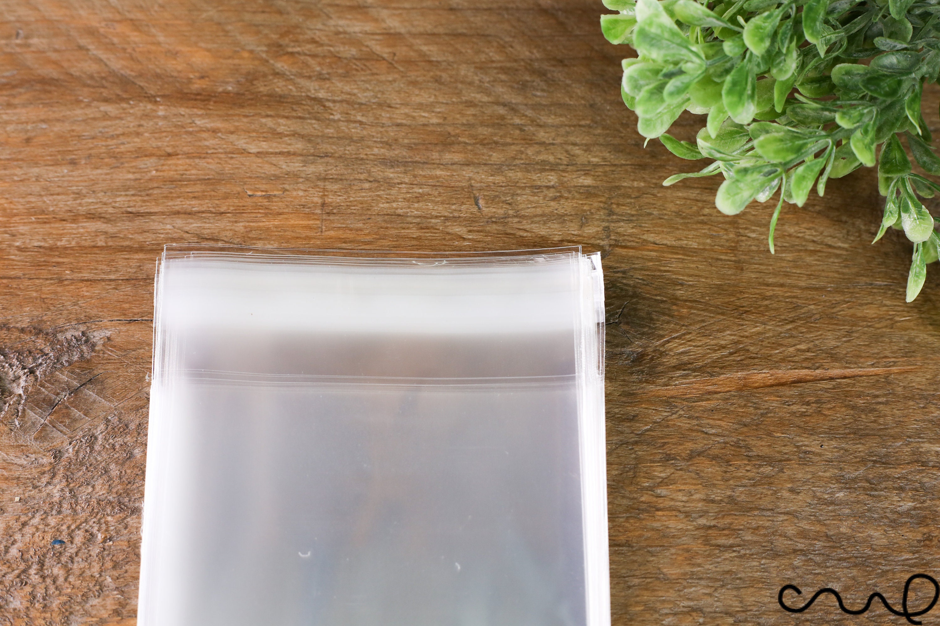 Bolsa Plastico Transparente 100 Bolsas Con Cierre Adhesivo 6x18cm