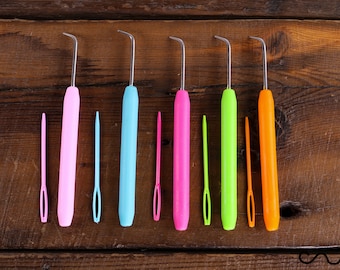 Knitting Loom Hook and Yarn Needle Set - Knifty Knitter Tool