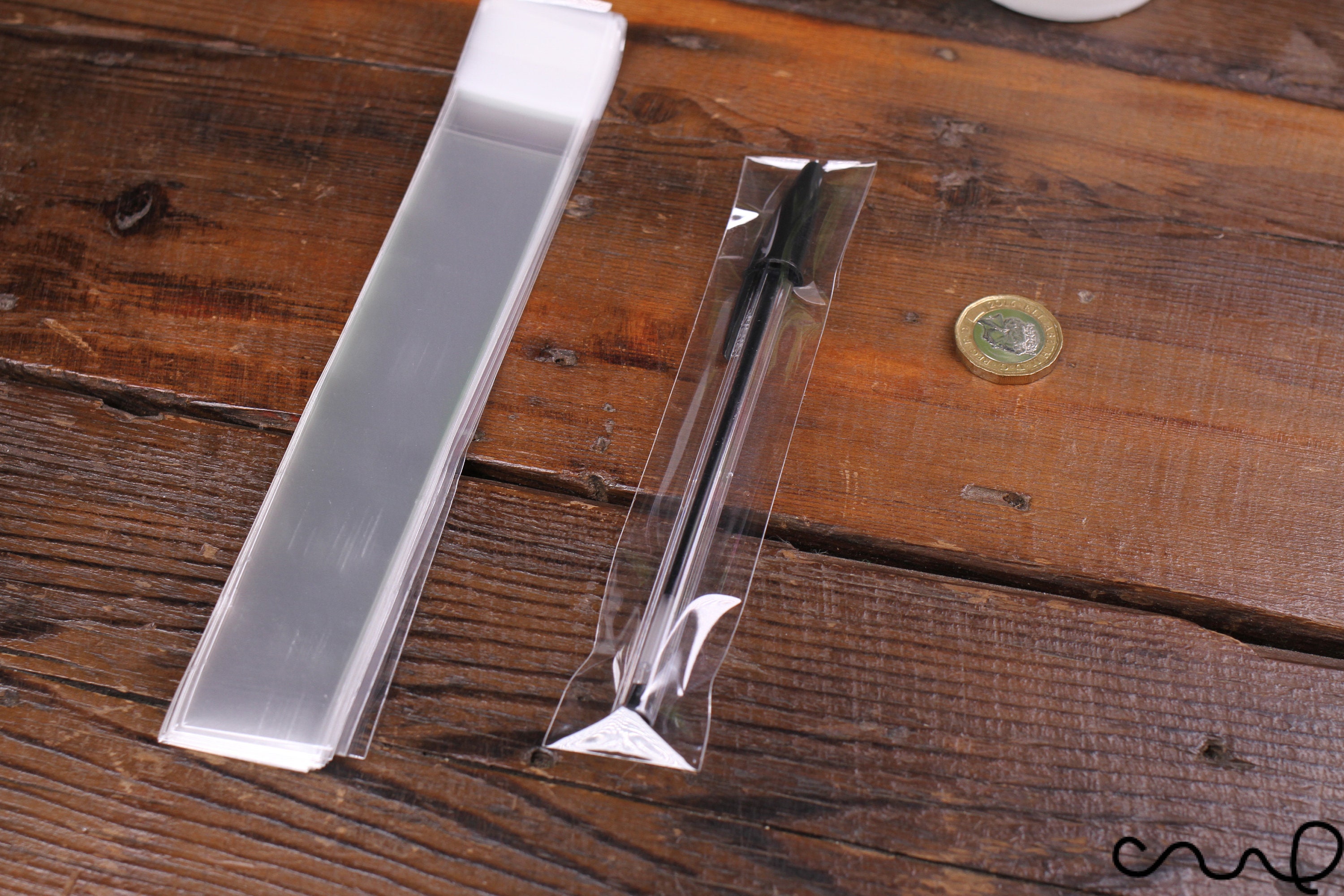 Sacchetti Di Plastica Autoadesivi 300 Pezzi 3x20cm Buste In - Foto 14