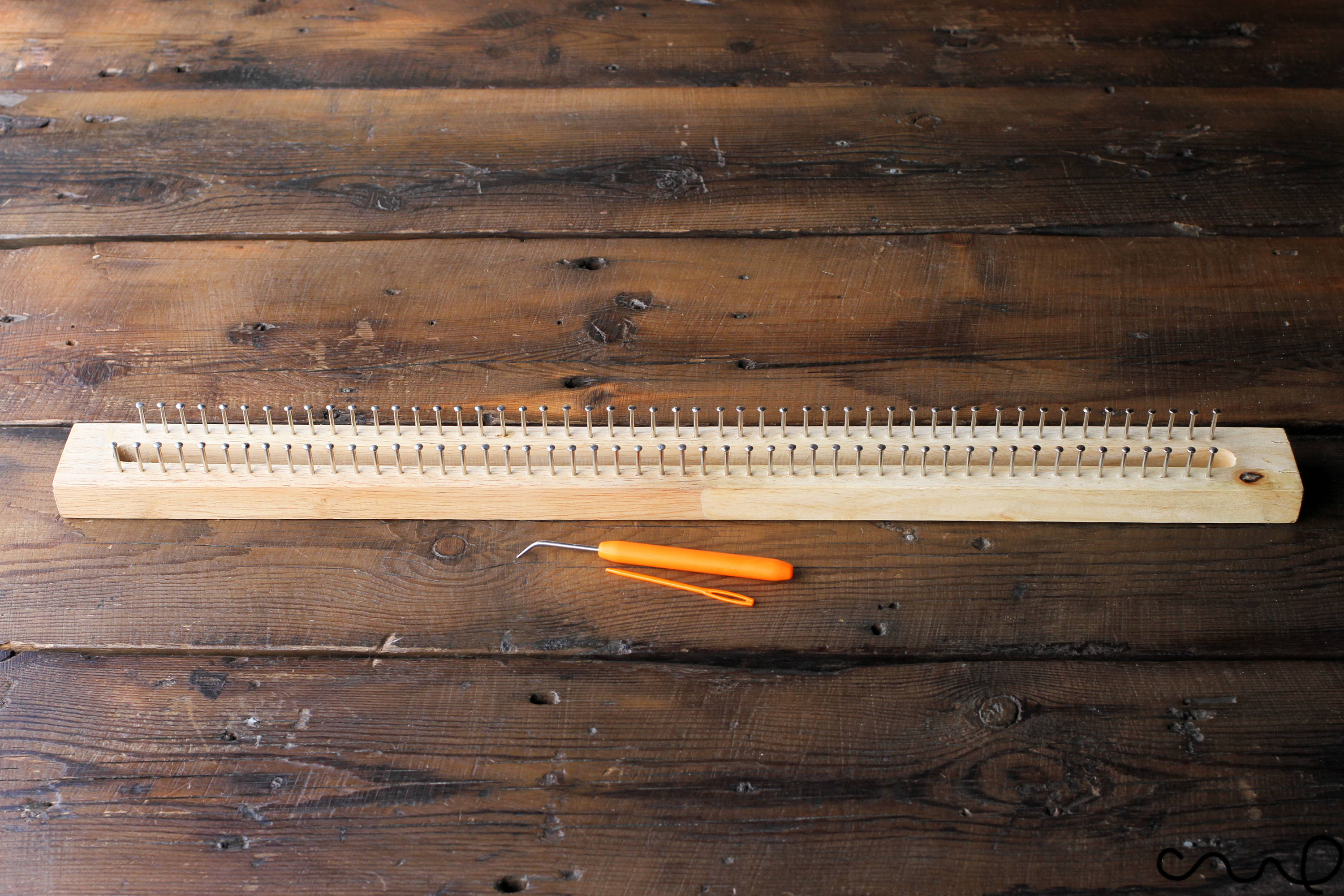 102 Pins Handmade Wooden Knitting Loom Fine Gage Board with Etsy