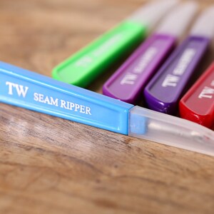 TW Colourful Seam Rippers Japan Made Sewing Tool Stitch Thread Unpicker ...