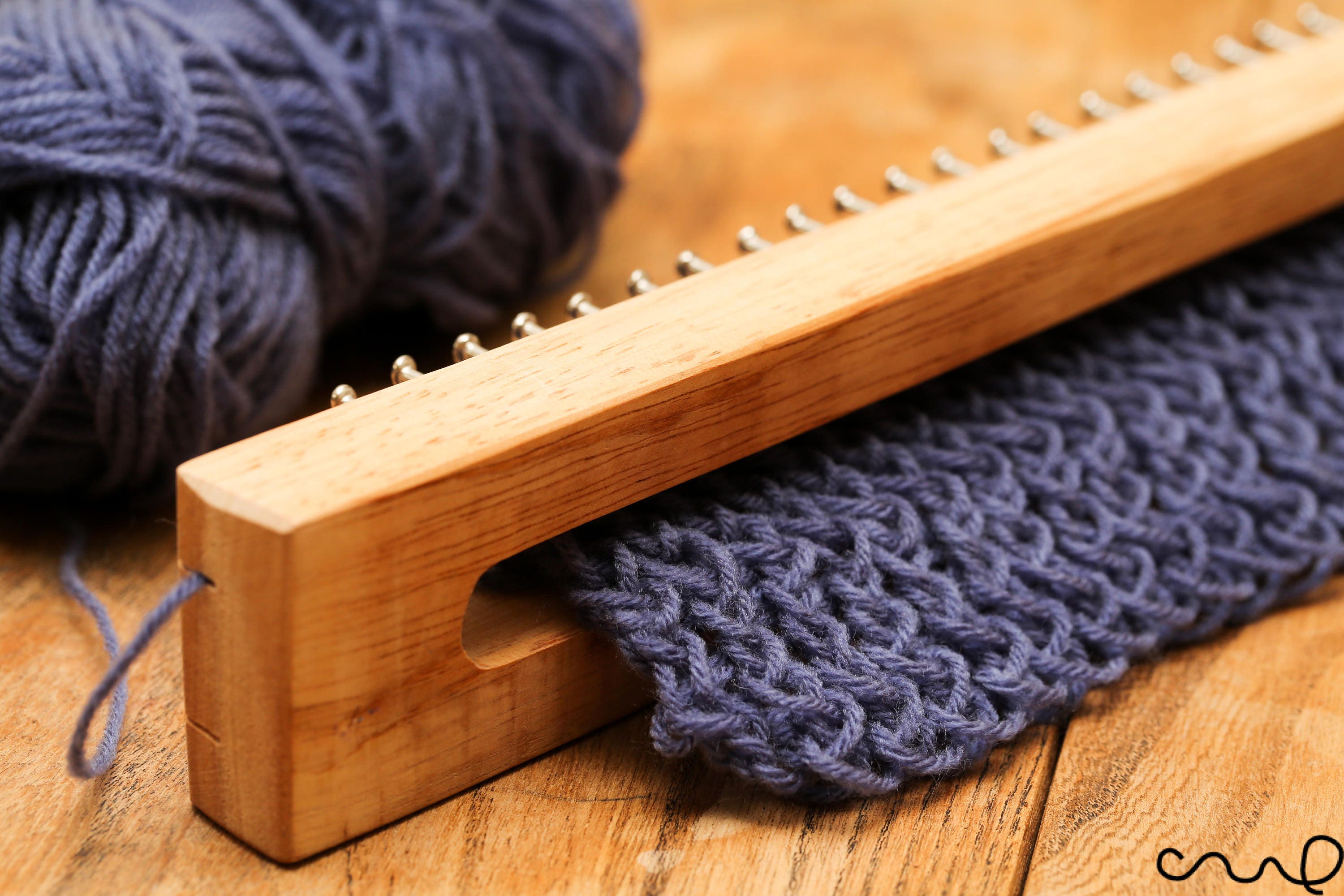 63 Pins Handmade Wooden Knitting Loom Fine Gage Board with Etsy