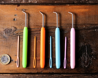 Strickrahmen Haken und Nadel-Set: Bunte Handwerk Werkzeug Essentials