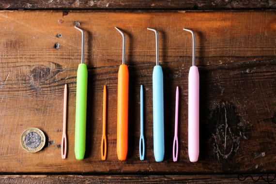 Knitting Loom Hook and Needle Set: Colourful Craft Tool Essentials