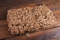 35g Brown Shredded Paper Hamper Gift Box Packaging Filler Acid Free Voidfill