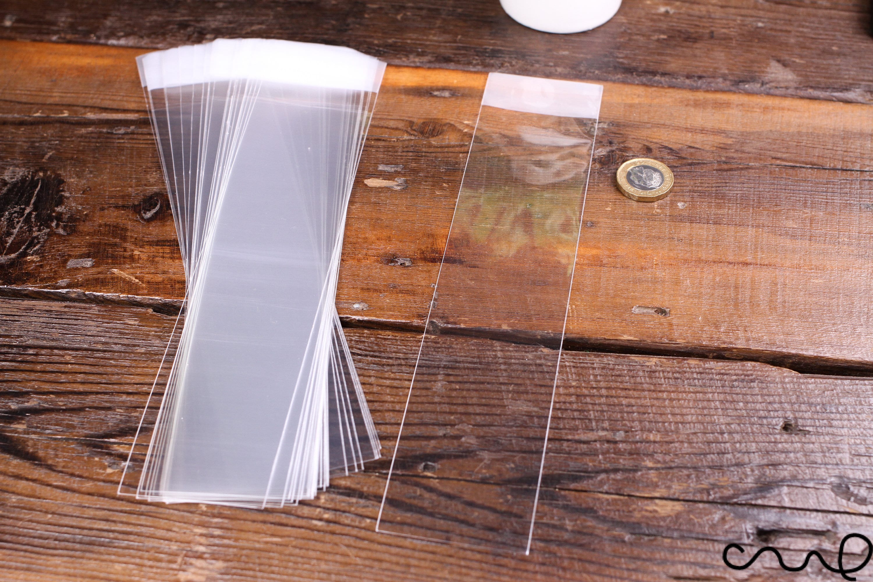 Long narrow cheap plastic bags