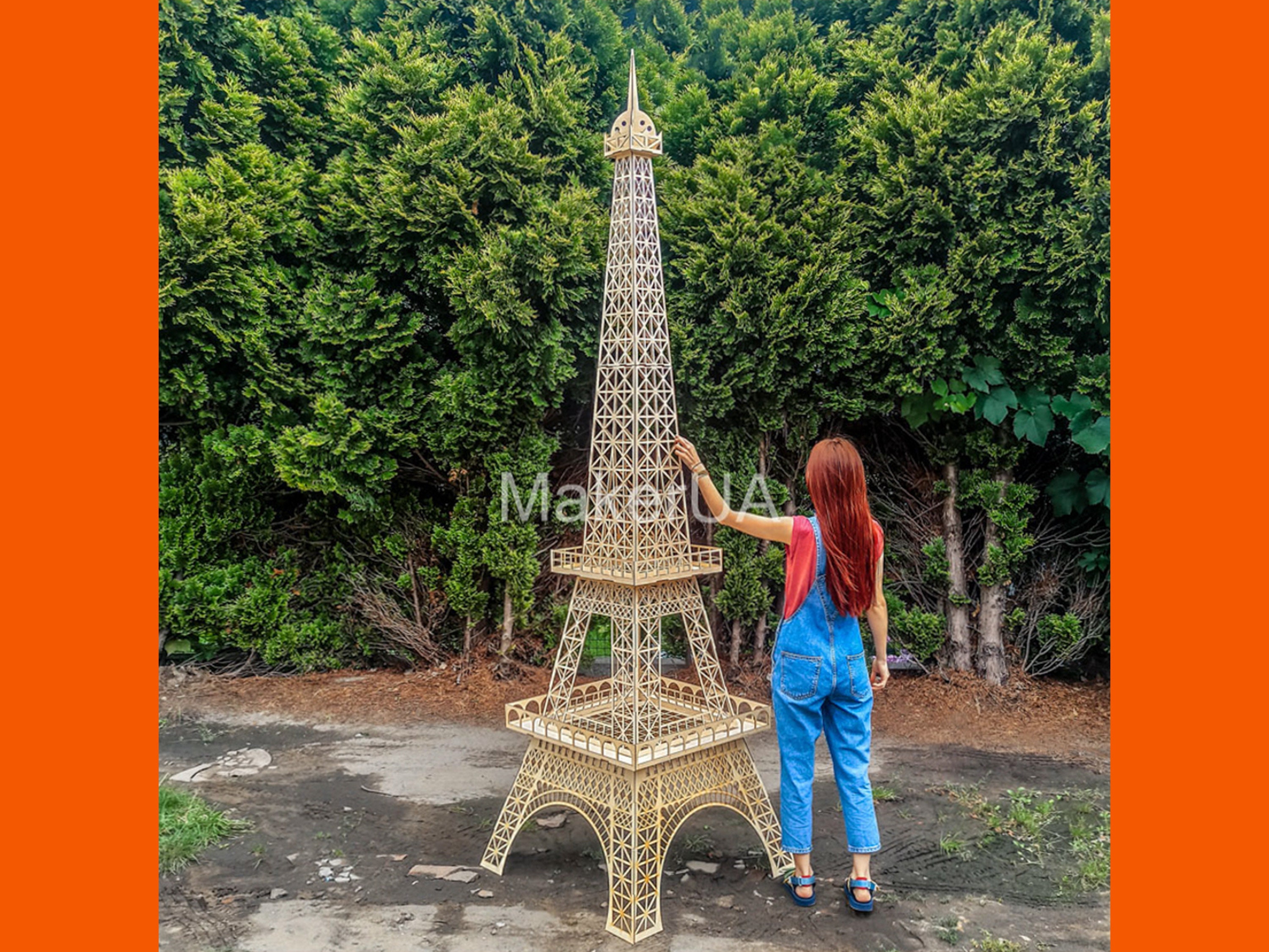 Tour Eiffel 330cm - Libérateur d'idées, Location décors événementiels
