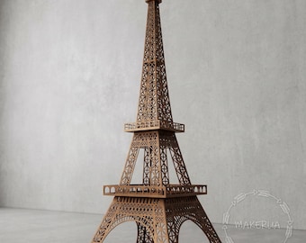 Paris Eiffel Tower Room Decor 3D Giant Statue Large Hotel Art Object Wooden Sculpture Home Furniture Iron Metal Color Replica Interior 2027