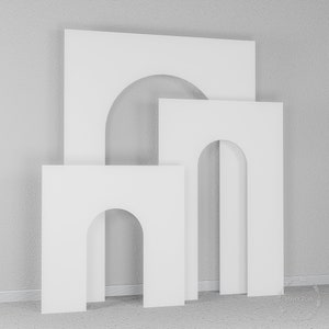 Arco para decoración de cumpleaños, bodas, eventos, fiestas, fotos, globos, decoración con ondas huecas, panel para baby shower infantil, decoración de fondo