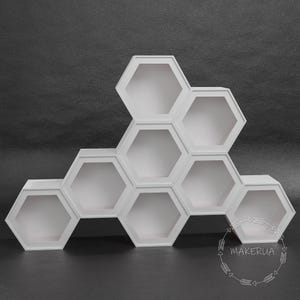 Candy Bar Honeycomb Honey Stand Deser Table Słodki stojak na babeczki Riser Cake Event Wedding Birthday Baby Shower Schodkowy produkt Decor