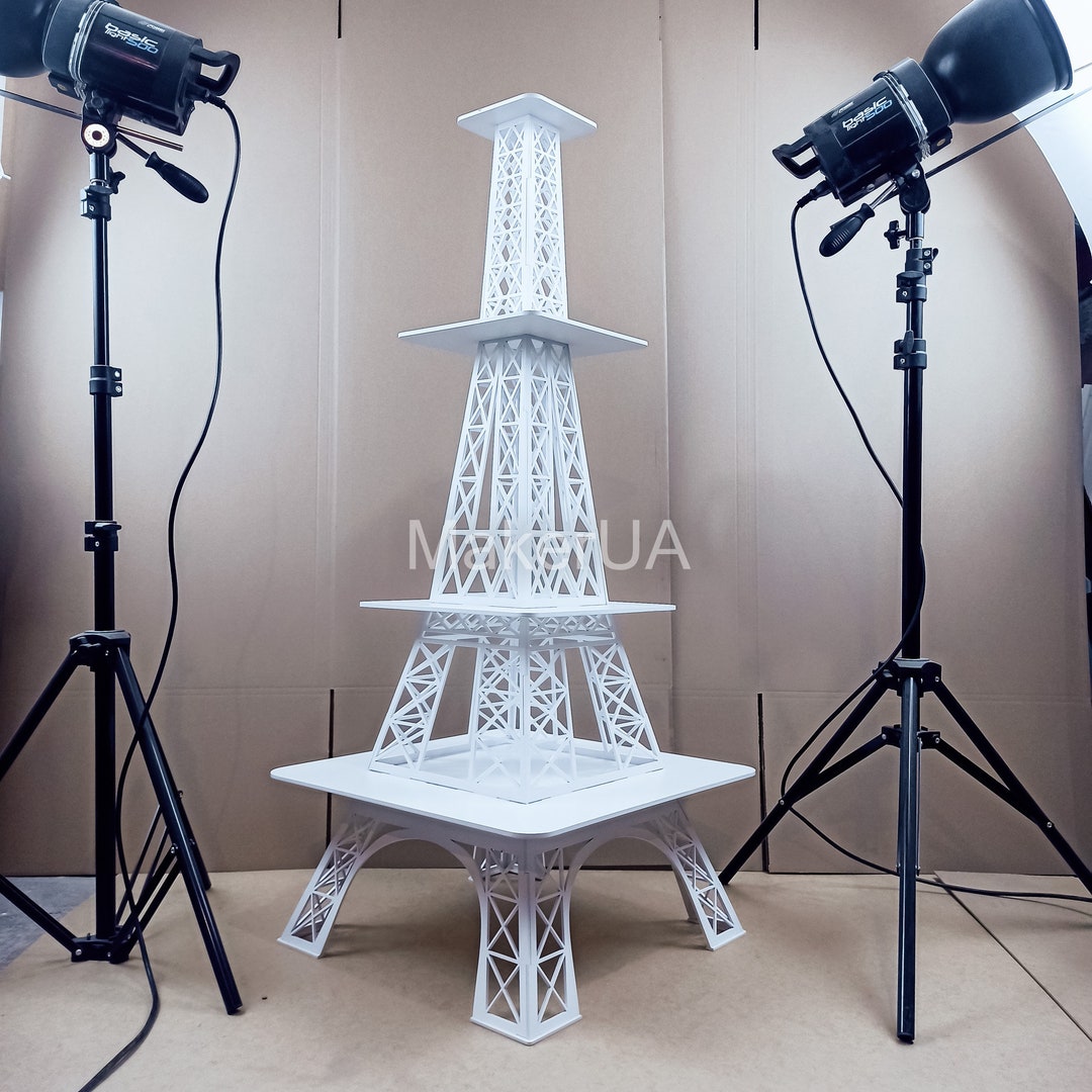 Eiffel Tower Stand Display Pedestal Table Decor Birthday Wedding Event