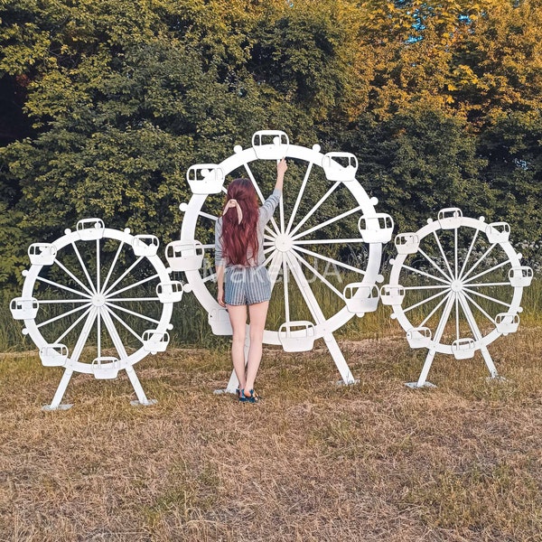 Grande roue Festival anniversaire mariage thème fête décoration événement grand grand géant accessoire carnaval carrousel cirque chariot toile de fond décor