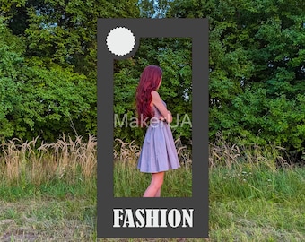 Giant frame party decorations birthday wedding life size arch box photo booth display doll prom fairy shop fashion magazine cover decor prop