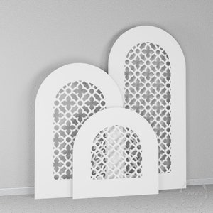 Backdrop for birthday wedding event party photo booth prop balloon flower floral screen boho panel stand white decoration 3d yoga arch decor
