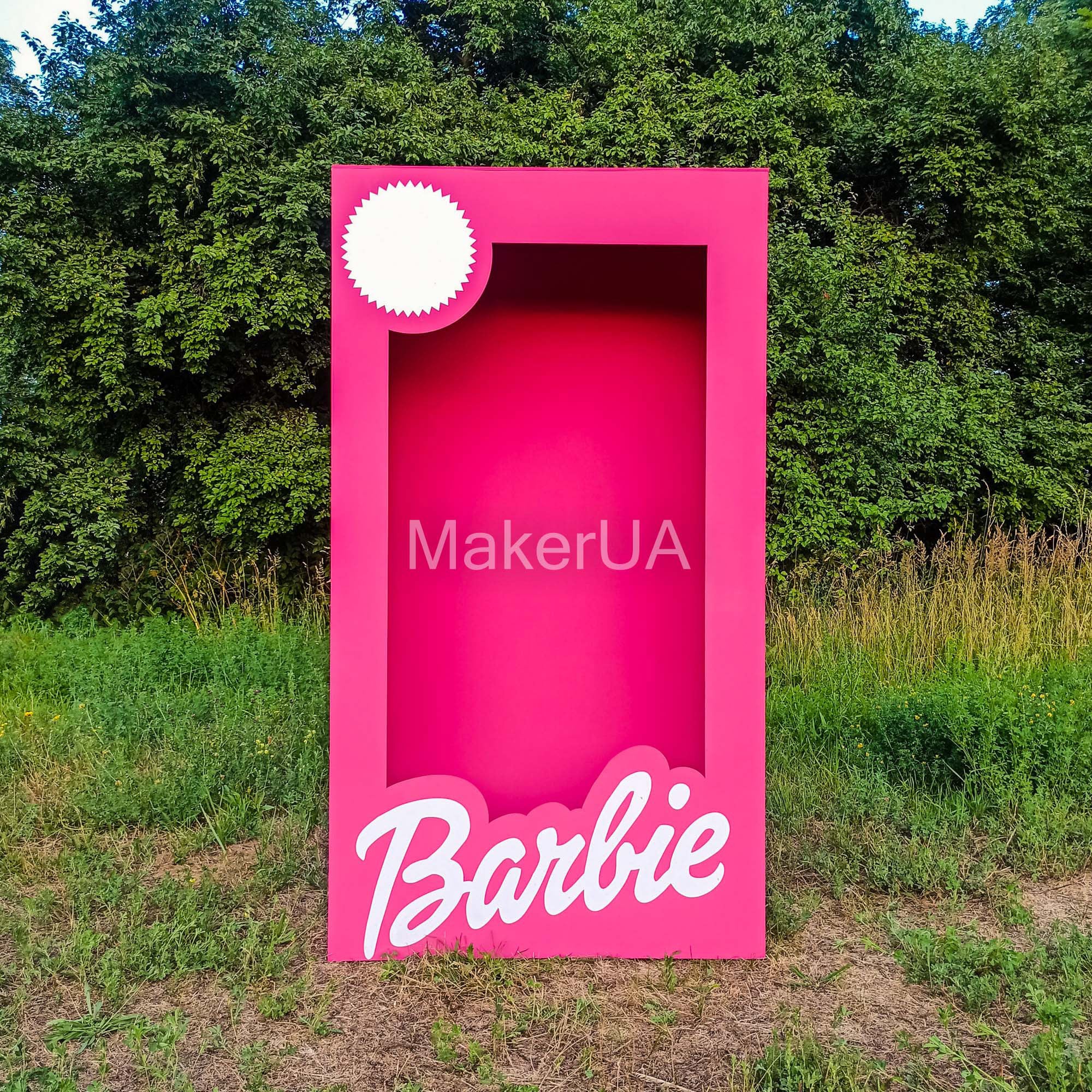 Barbie Box 6.6ft 3D Photo Booth Life Size Lifesize Prop Frame Etsy