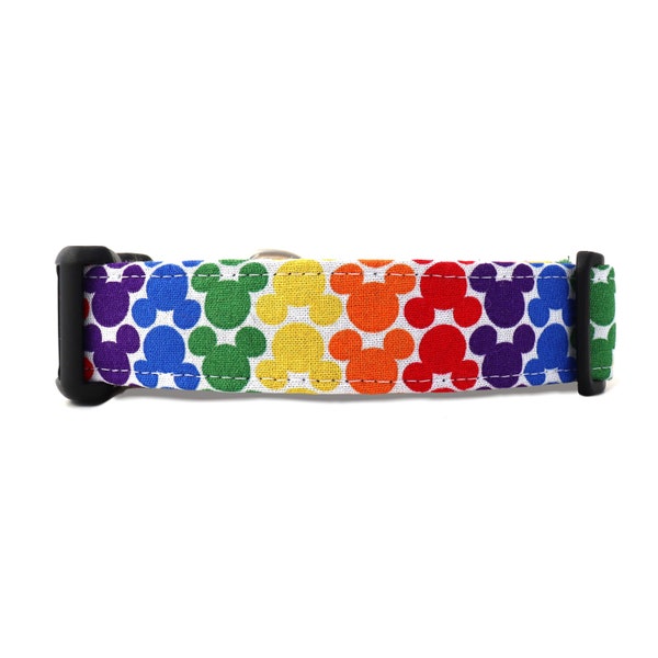 Regenbogen Pride Mäuse Köpfe Halsband