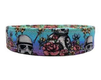 Colorful Floral Space Wars Collar