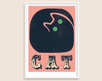 Cartel Animal A3 – Gato