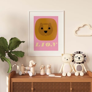 Cartel Animal A3 – León imagen 4