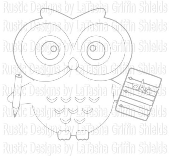 Download Teacher Owl Svg Dxf Etsy