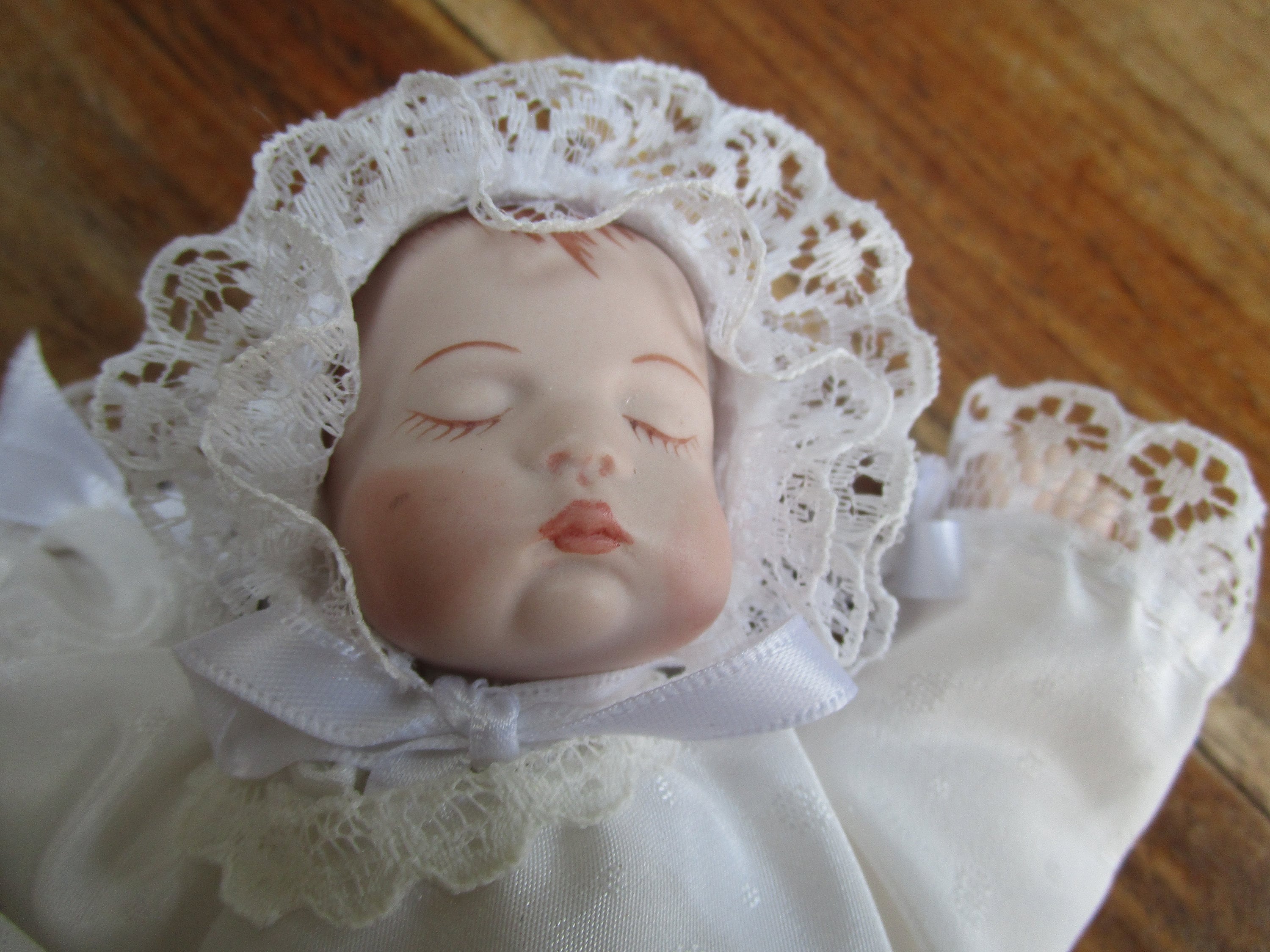 Porcelain Headed Baby Doll Etsy UK