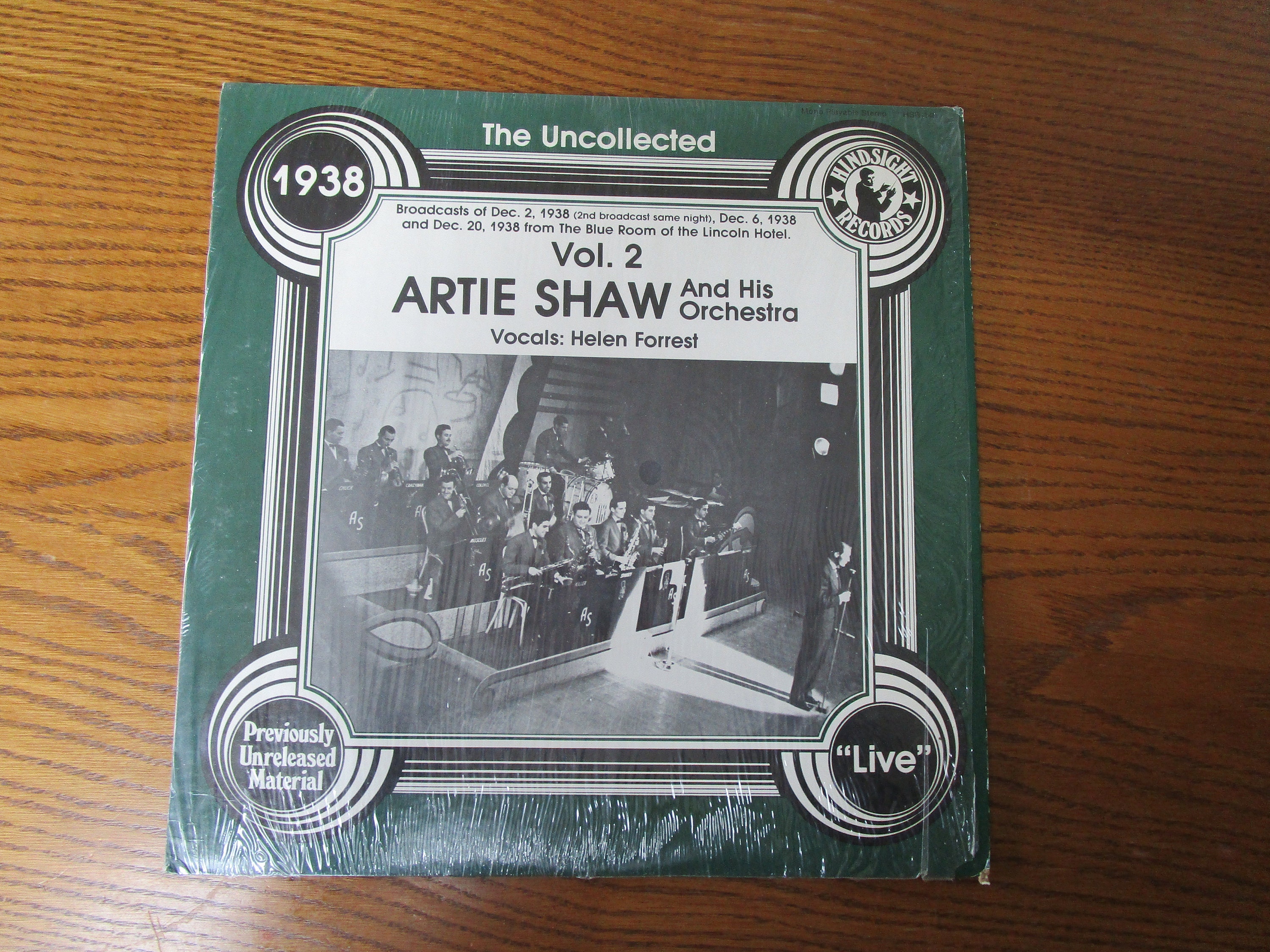 Etsy　Forrest　Helen　Vol　Uncollected　Vocals　1938　The　Shaw　Artie　Denmark