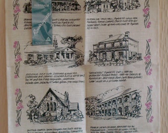 vintage tea towel