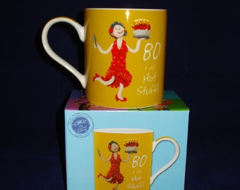 80th birthday mug