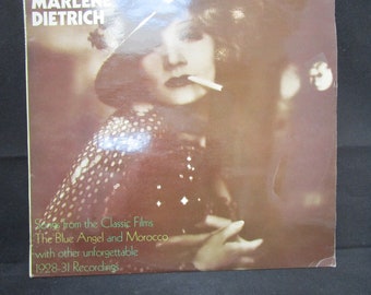 vinyl record The Legendary  Marlene Dietrich