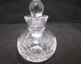 Crystal perfume bottle