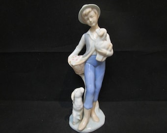 リヤドロ 羊飼いの少年 5485 新品同様 箱入り スペイン製 - Etsy 日本