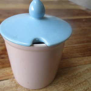 Poole pottery twin tone relish pot