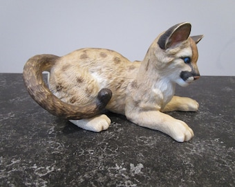 Cat figurine /Florida panther cub/ Smithsonian Institute