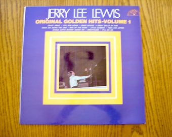 Jerry Lee Lewis Vinyl Original Golden Hits Volume 1