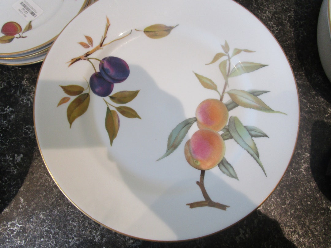 Royal Worcester Evesham Dinner Plates. Etsy